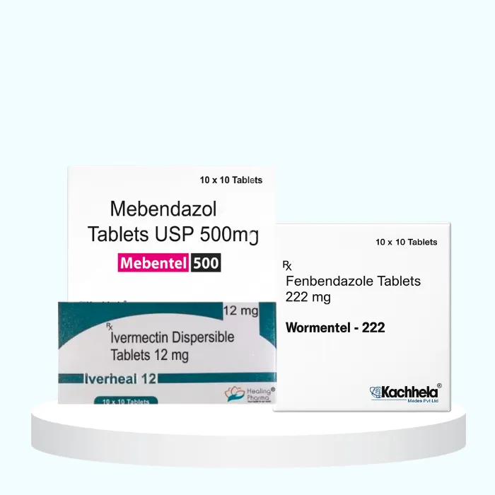 Ivermectin Fenbendazole and Mebendazole Combo pack - Buy Online at Antiviral Care