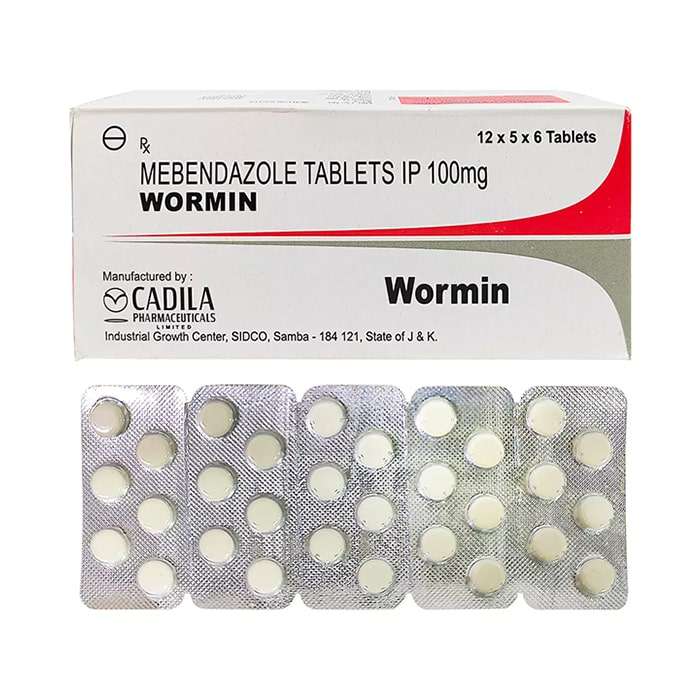 Wormin 100 (Mebendazole) - Buy Online at Antiviral Care
